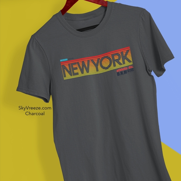 Color - Charcoal - Mens Short Sleeve T-shirt - - Picture 1 of 1